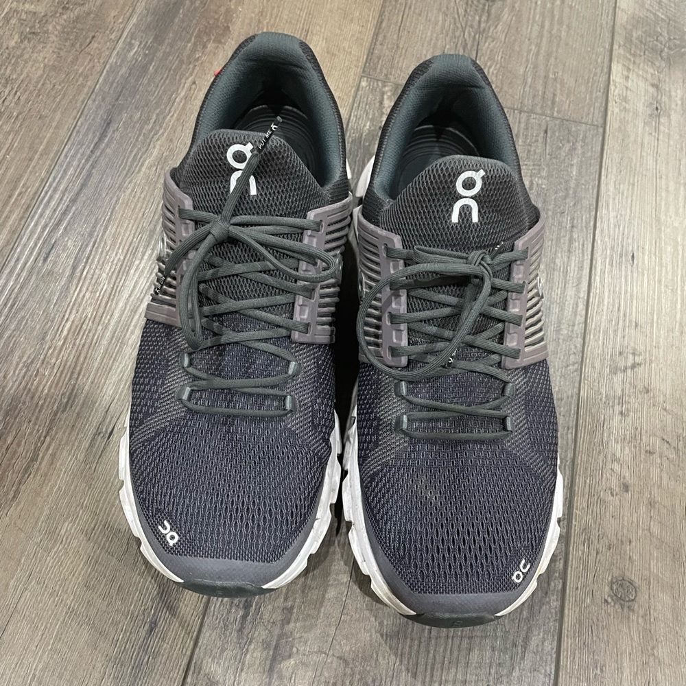 Mens Grey On Cloud Shoes